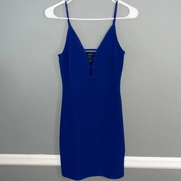 Blue bodycon dress forever 21 new arrivals